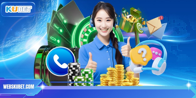 Các phương thức kết nối với đội ngũ KUBET